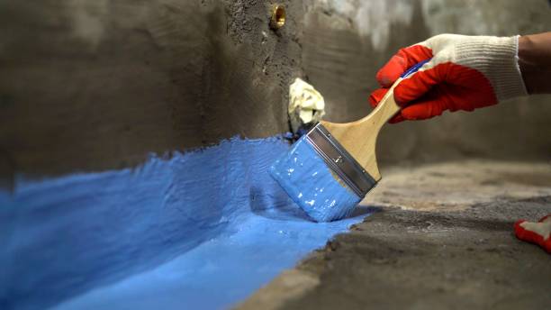 Commercial Vapor Barrier Installation project at a Warren, OH business property by SJ Waterproofing Pros